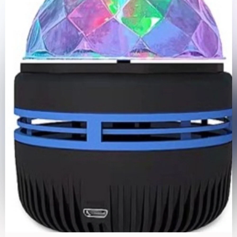 LED Galaxy Rotating Party Lights disco ball animated usb